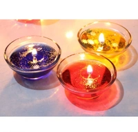 iHandikart Handicrafts Handmade wax Tealight Candles (Smokeless, Set of 6)  -  Multicolor, Wax, Pack of6